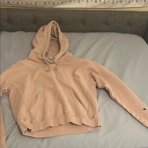 Champion Tan Sweater Classic Pullover Design